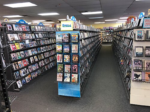 Blockbuster Video store